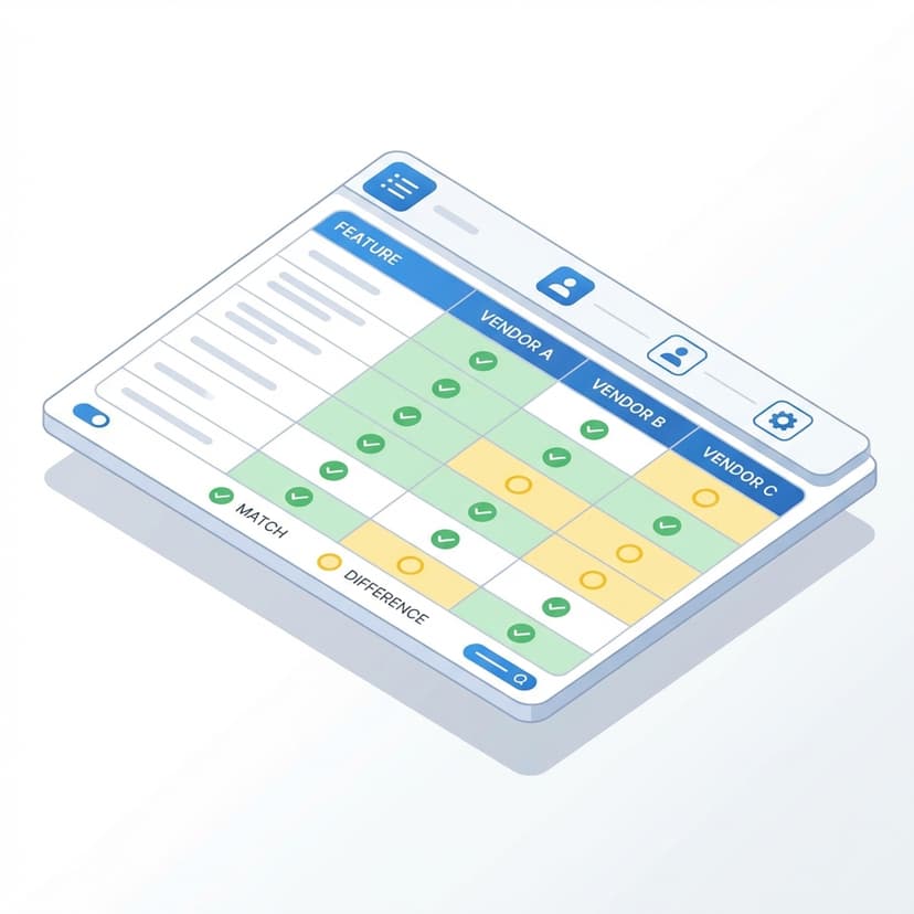 Smart Comparison Matrix