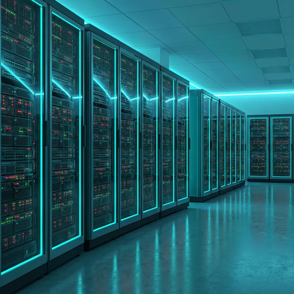 IT hardware infrastructure including servers and network equipment